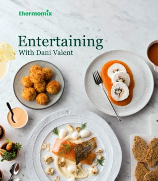 Entertaining with Dani Valent Thermomix cookbook recipe chip