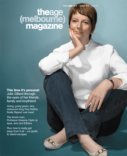 Julia Gillard interview with food writer