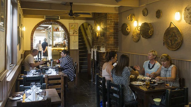 restaurant review stavros tavern Dani Valent