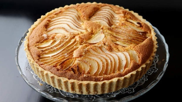 restaurant review kitchenette pear frangipane tart bit.ly:DVkitchenette dani valent