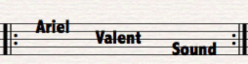 Dani Valent Cooking Ariel Valent Sound logo
