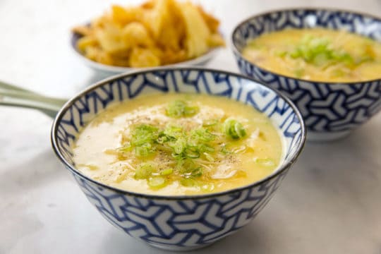 Congee - Victor Liong's recipe on my site is fab